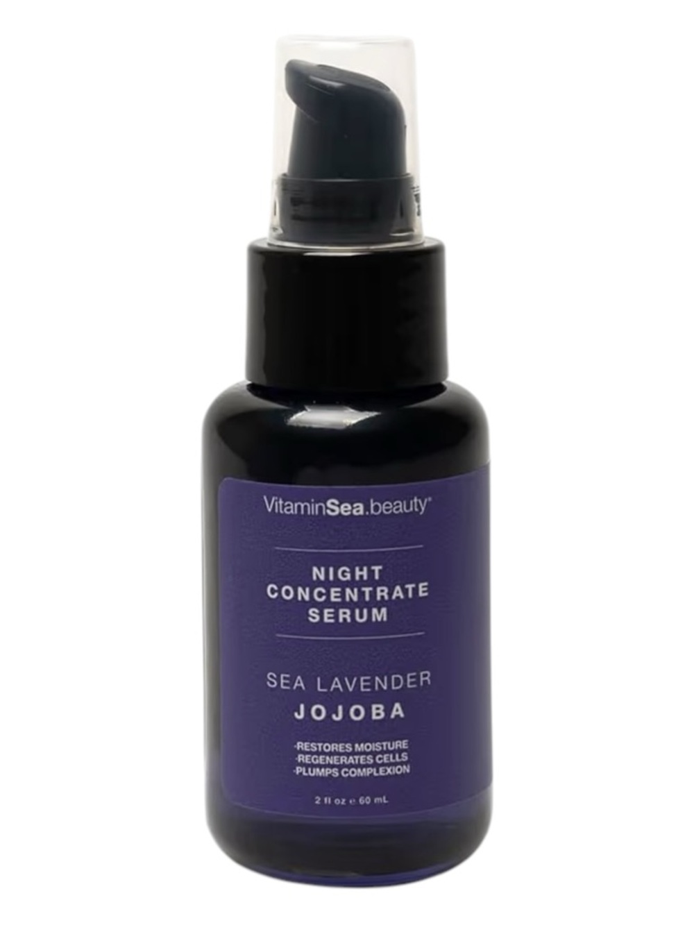 Vitamins and Sea Beauty, Night Face Hydrating Overnight Rejuvenating Serum NEW